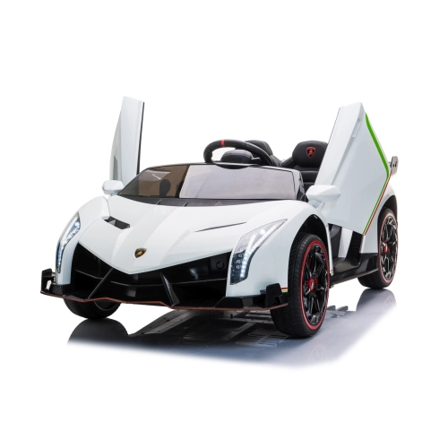 Auto na akumulator dla dzieci Lamborghini Veneno Biały XMX-615
